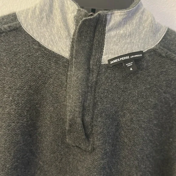 James Perse Dark Green Sweater Preloved